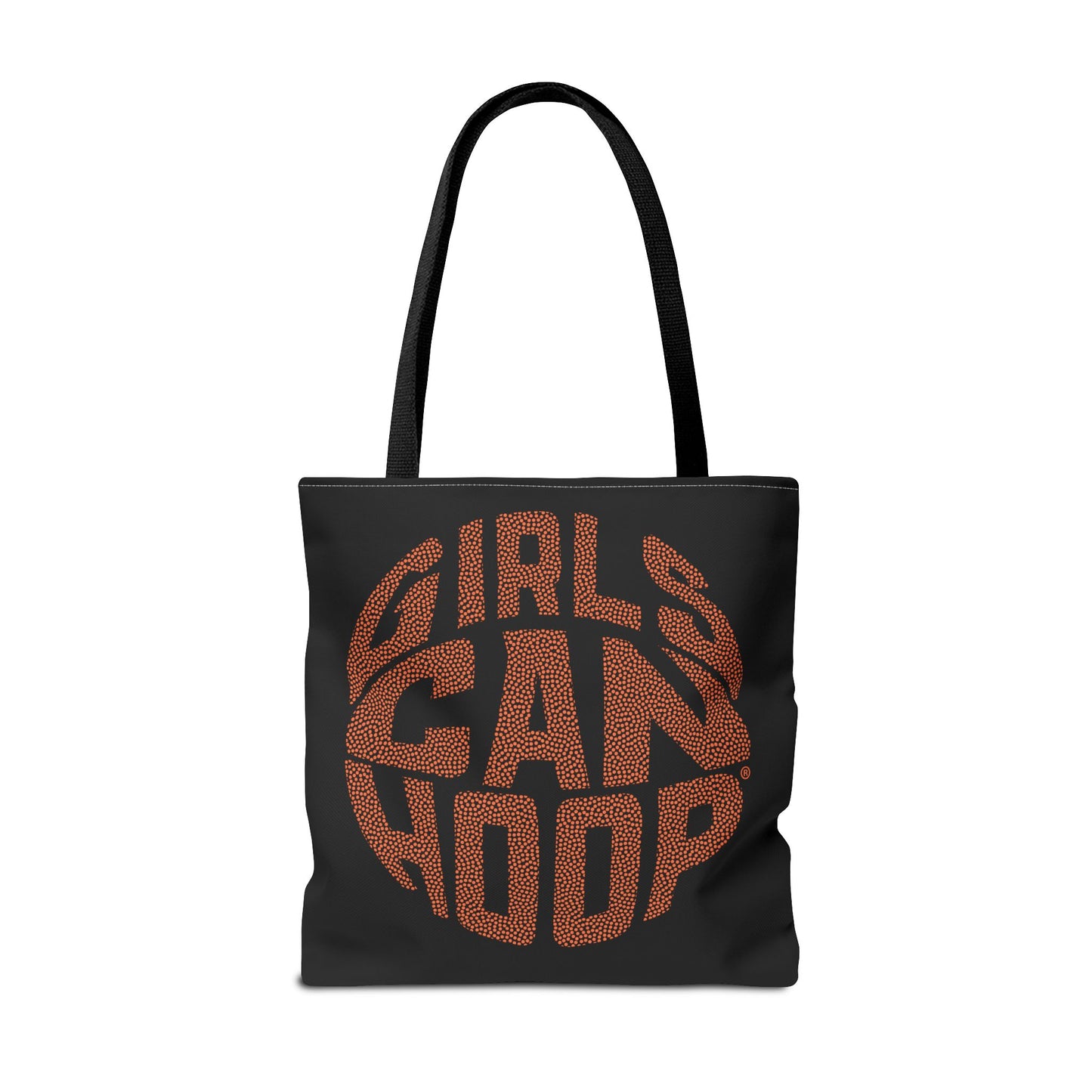 Girls Can Hoop Tote Bag