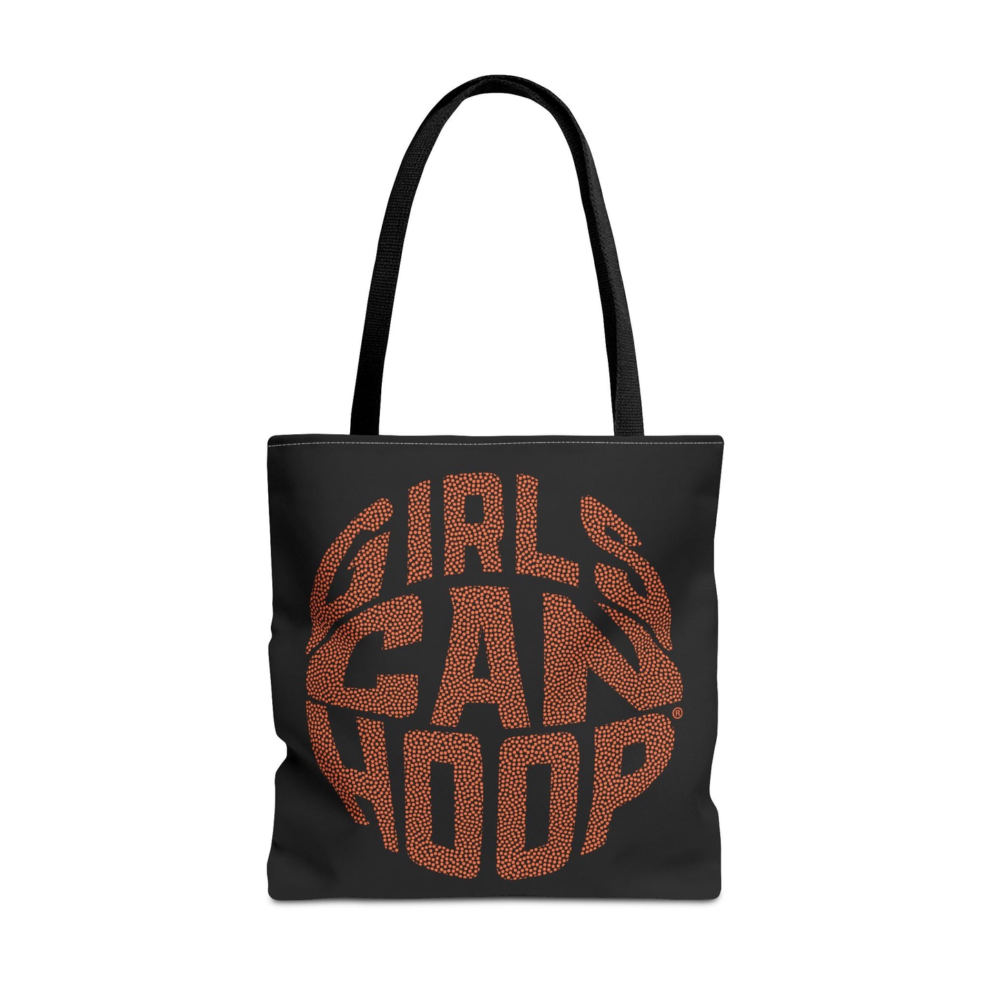 Girls Can Hoop Tote Bag