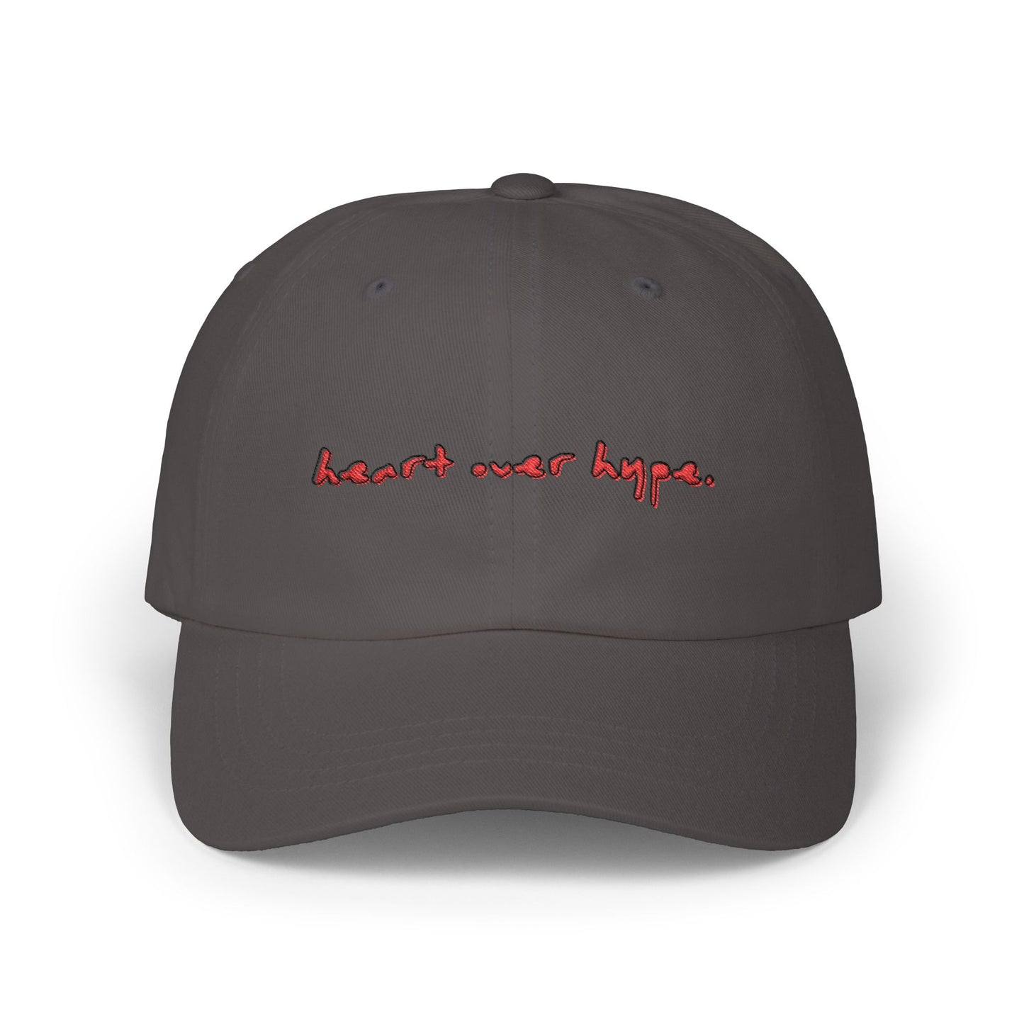 GCH "Heart Over Hype" Embroidered Hat