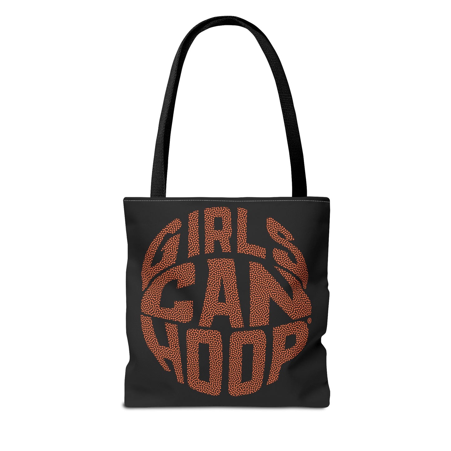 Girls Can Hoop Tote Bag