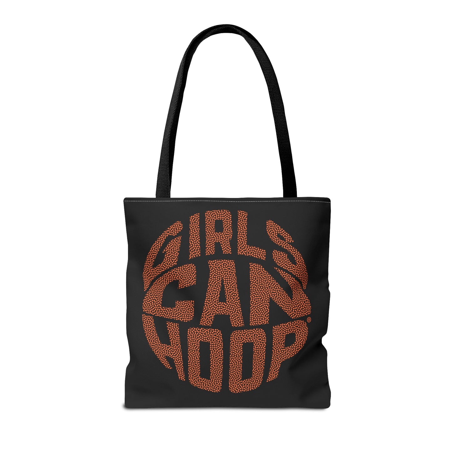 Girls Can Hoop Tote Bag