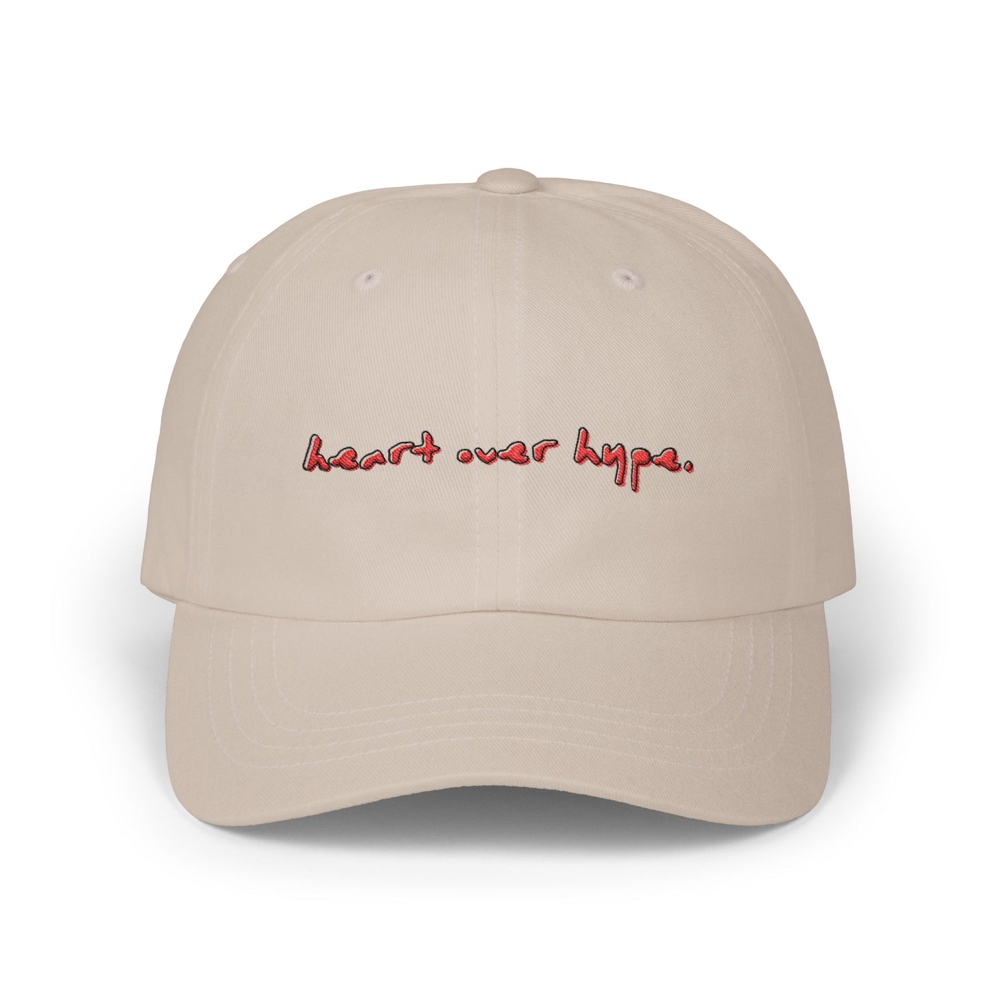 GCH "Heart Over Hype" Embroidered Hat