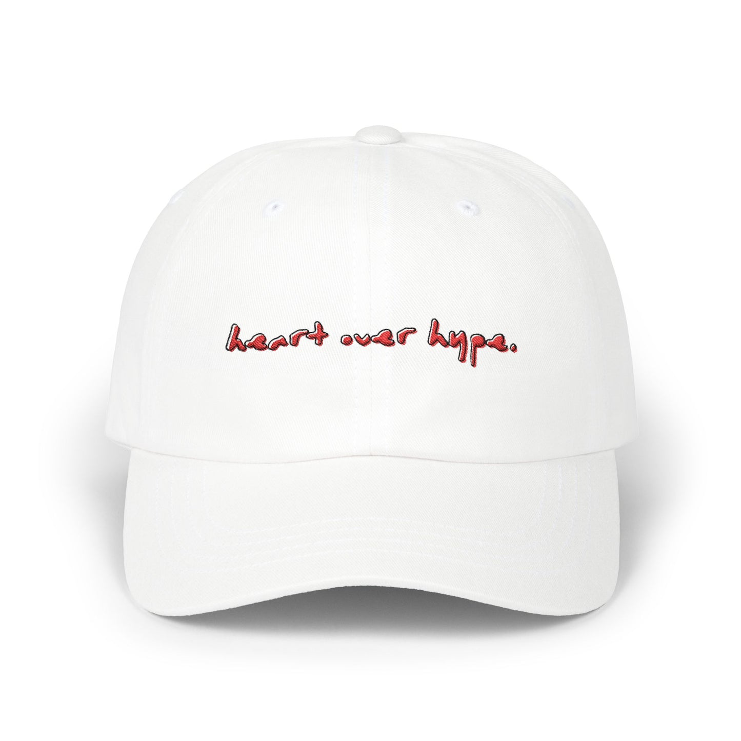 GCH "Heart Over Hype" Embroidered Hat