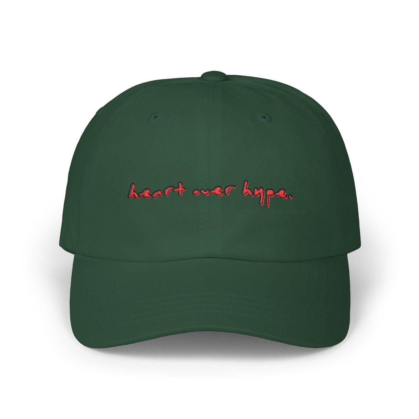 GCH "Heart Over Hype" Embroidered Hat